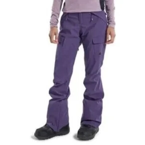 Burton Women’s S XXL GTX Gloria Snow Pant Purple Violet Halo Ski Snowboard - Picture 1 of 9